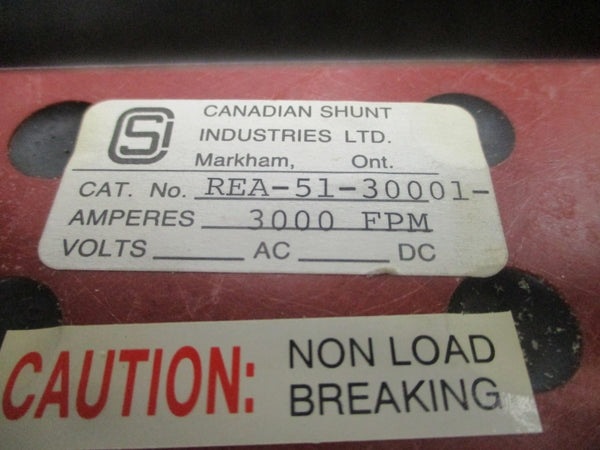CANADIAN SHUNT INDUSTRIES REA-51-30001 3000A NSNP