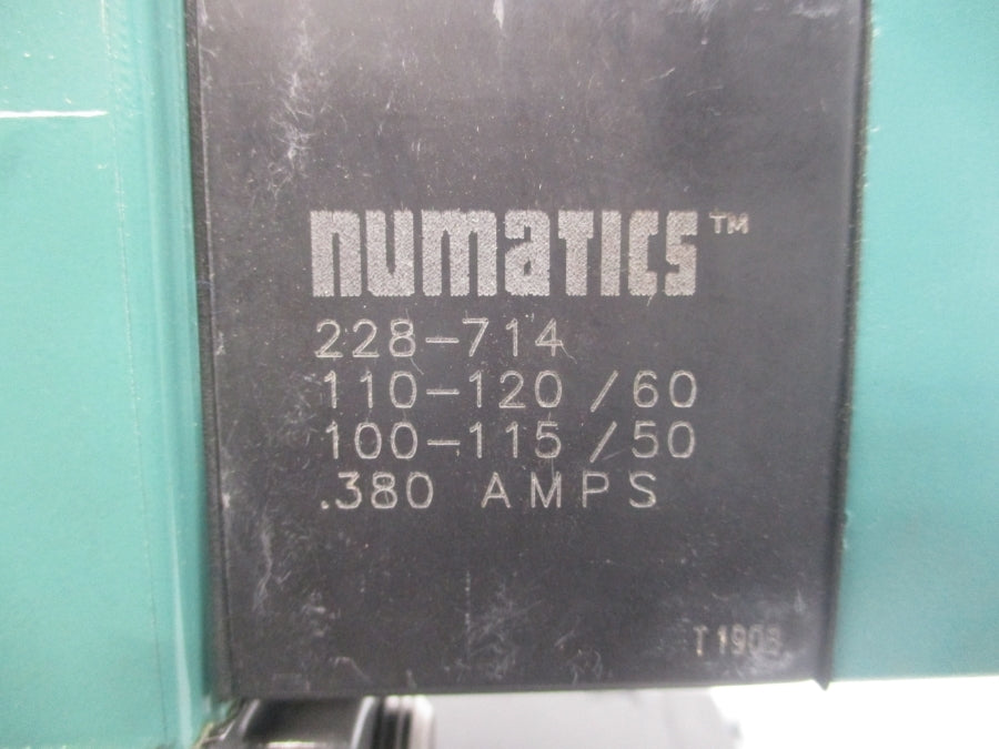 NUMATICS 554SA43DK000030 110-120V .37A 150PSI NSNP