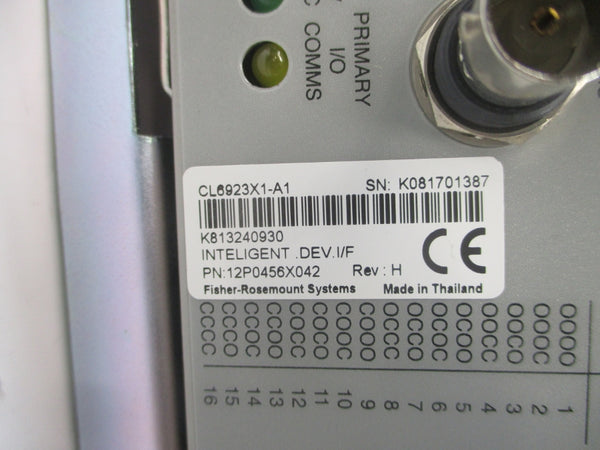 FISHER-ROSEMOUNT CL6923X1-A1 12P0456X042 21-29VDC REV. H (AS PICTURED) UNMP