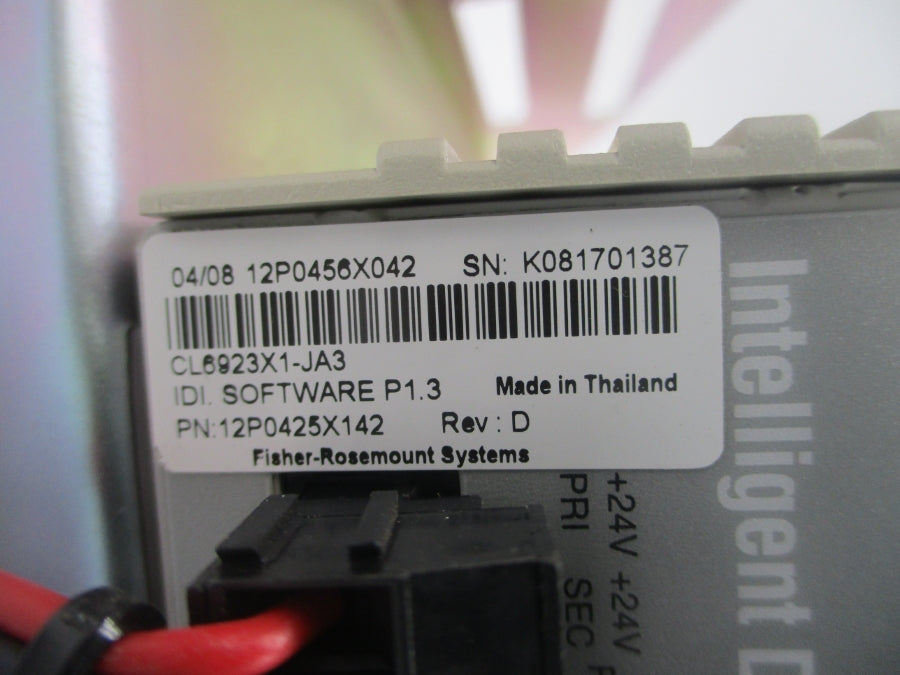FISHER-ROSEMOUNT CL6923X1-A1 12P0456X042 21-29VDC REV. H (AS PICTURED) UNMP