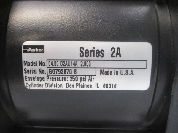 PARKER 04.00D2AU14A2.000 SER. 2A 250PSI NSNP