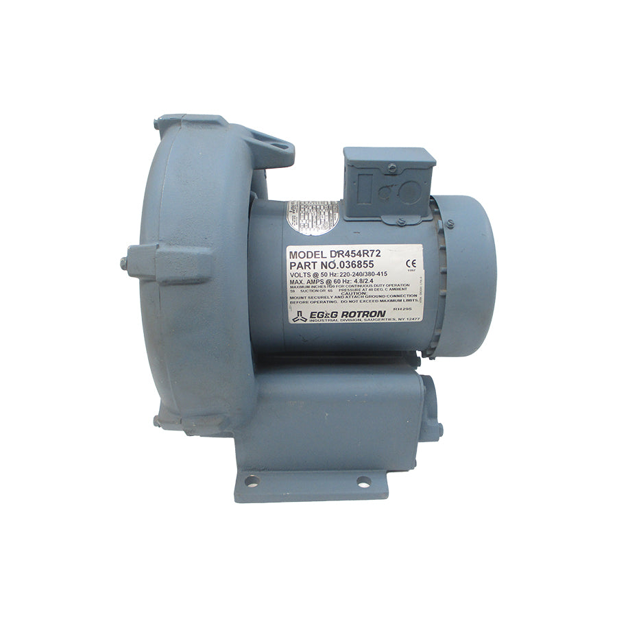 EG&G ROTRON DR454R72 036855 220-240/380-415V 4.8/2.4A UNMP