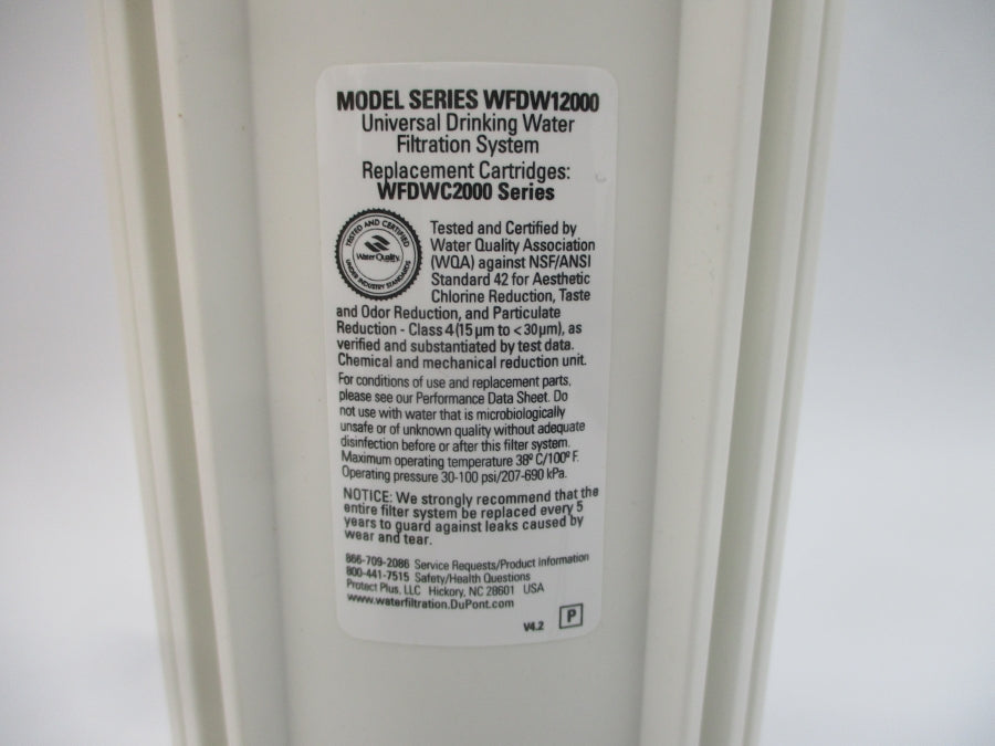 FILTER WFDW120009W 30-100PSI NSMP