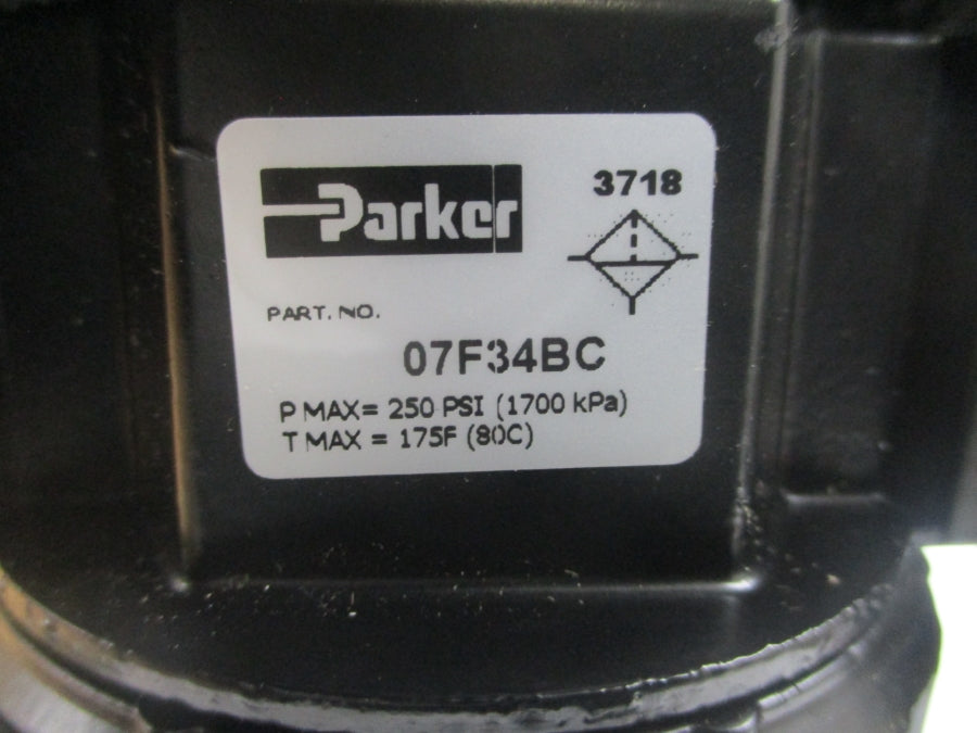 PARKER 17A34B18A4BD 250PSI 1/2" NSMP