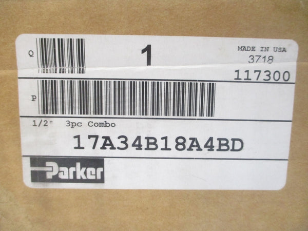 PARKER 17A34B18A4BD 250PSI 1/2" NSMP