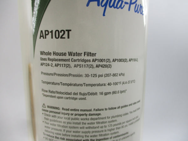 AQUA-PURE AP102T 5530008 30-125PSI NSMP