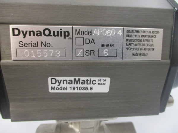 DYNAQUIP CONTROLS 191035.6 AP0604SR6 1" NSMP