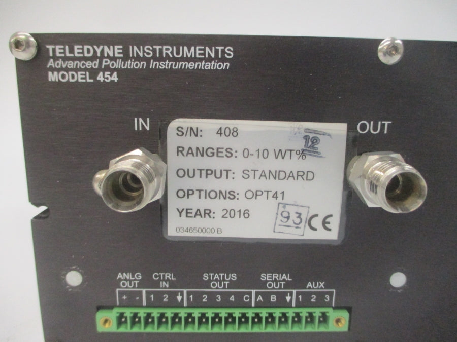TELEDYNE INSTRUMENTS 454H 90-265VAC (NO TERMINAL) NSNP