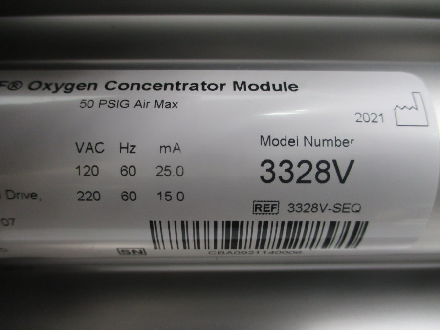 AIRSEP 3328V 3327V-SEQ 120/220VAC 50PSI REV. D NSNP