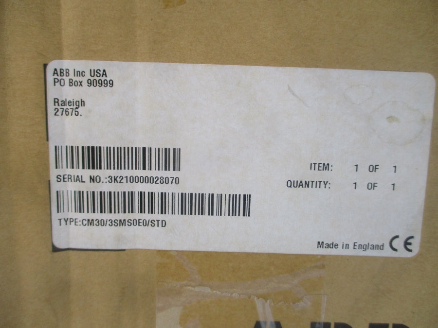 ABB CM30/3SMS0E0/STD 100-240VAC NSMP