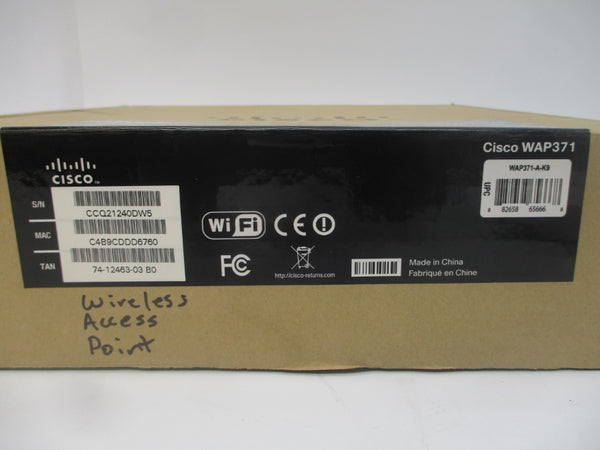 CISCO WAP371-A-K9 12VDC 2A NSMP