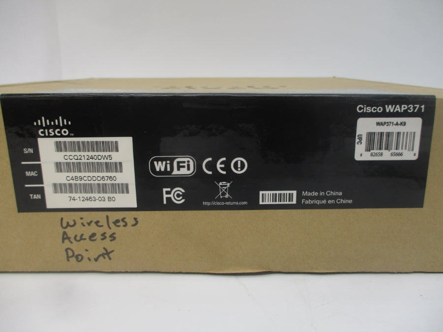 CISCO WAP371-A-K9 12VDC 2A NSMP