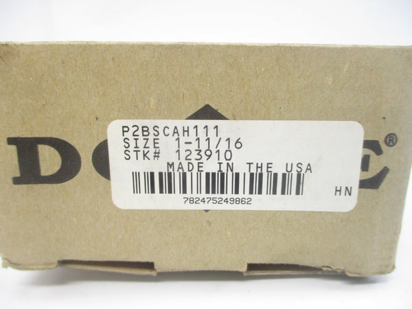 DODGE 123910 P2BSCAH111 1-11/16" NSMP