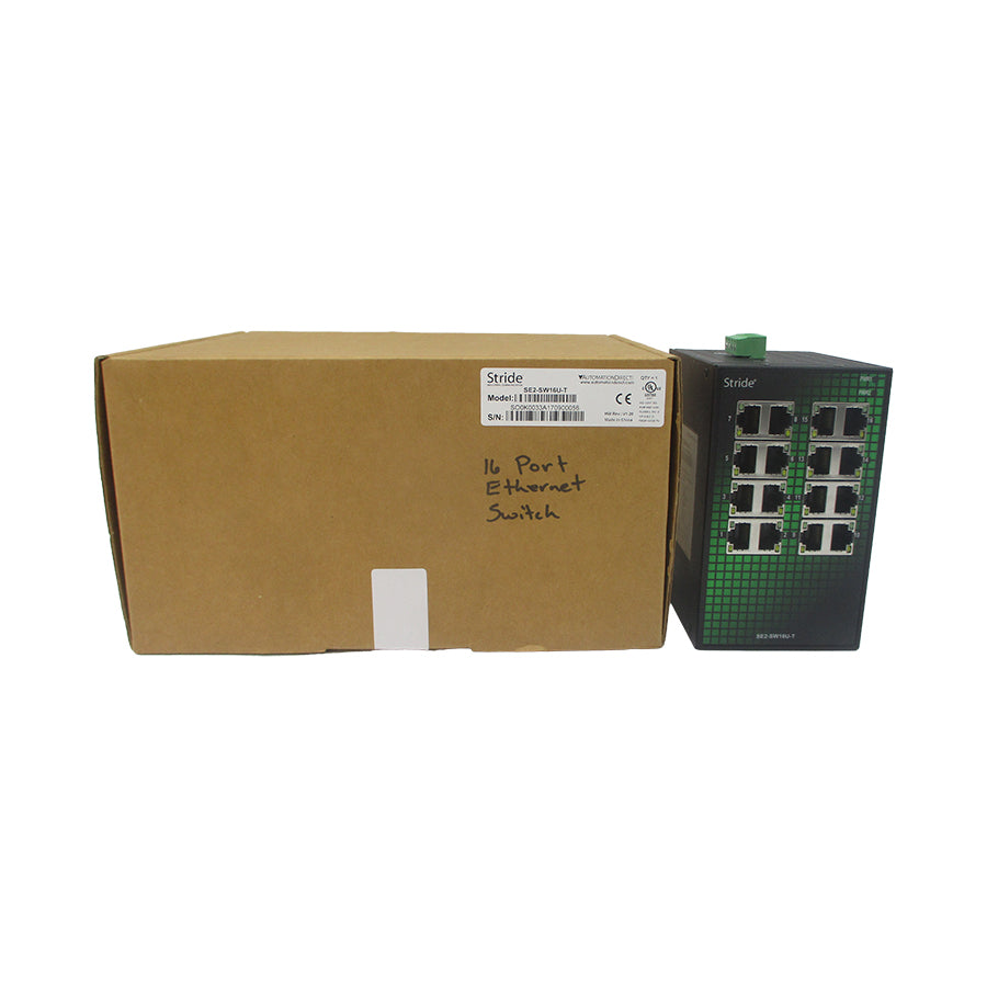 STRIDE AUTOMATION DIRECT SE2-SW16U-T 12-48VDC 1.67A REV. V1.20 NSMP