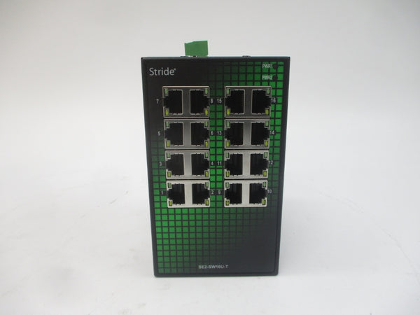 STRIDE AUTOMATION DIRECT SE2-SW16U-T 12-48VDC 1.67A REV. V1.20 NSMP