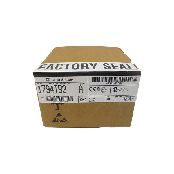 INDUSTRIAL SPARE PART 1794-TB3 SER. A REV. A01 DATE: 2001 NSFS