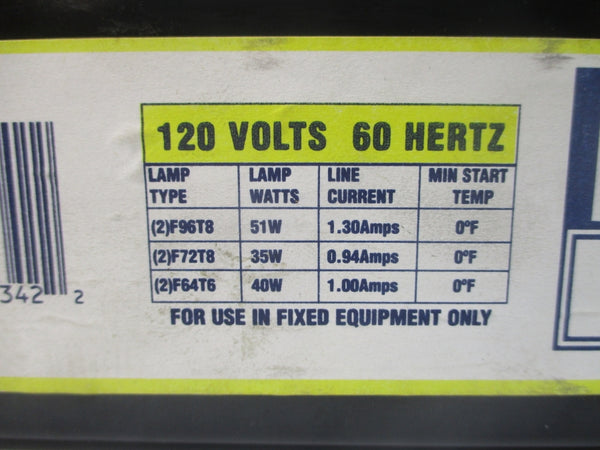 ADVANCE S-251-S-TP 120V 1.30A NSNP