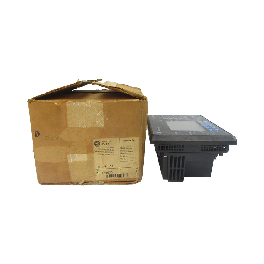 INDUSTRIAL SPARE PART 2711-B6C8 SER. B F/W 3.13 100-240VAC 0.6-0.35A REV. B NSMP