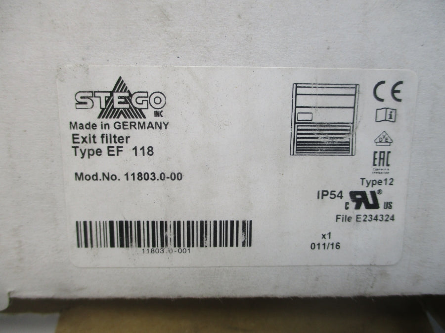 STEGO 11803.0-00 EF118 NSMP