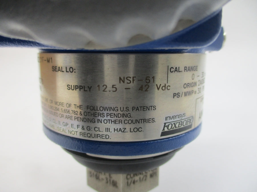 FOXBORO IGP10-A22C1F-M1 12.5-42VDC 30PSI NSMP