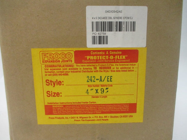 PROCO PRODUCTS 242-A/EE 4"X9" NSFS
