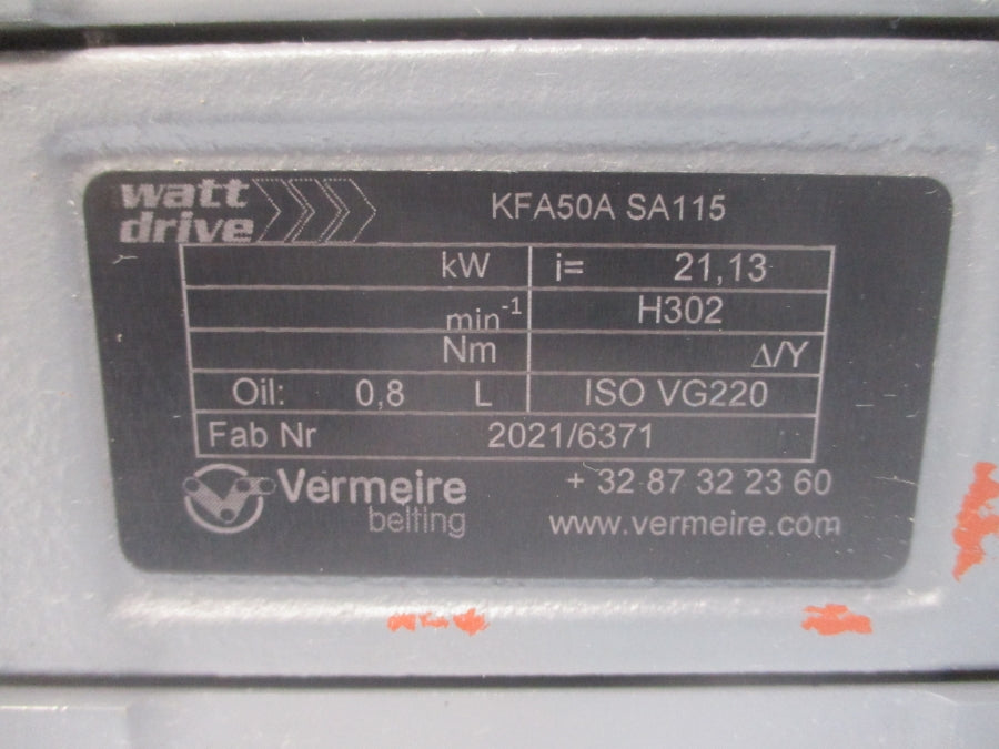 WATT DRIVE KFA50ASA115 2021/6371 NSNP
