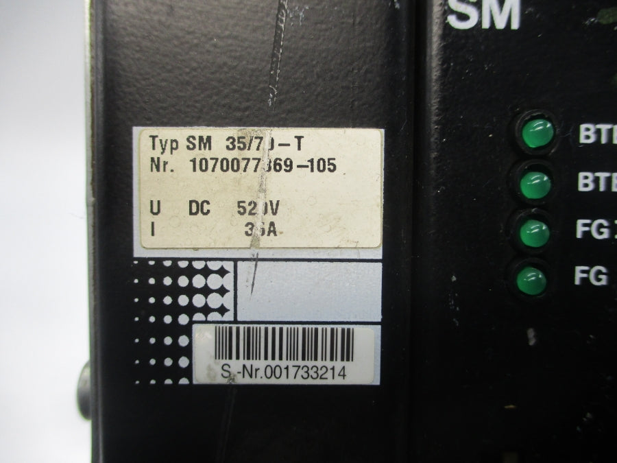 INDUSTRIAL SPARE PART SM35/70-T 520VDC 35A UNMP