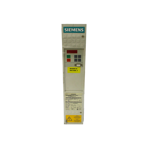 SIEMENS 6SE7016-1EA61-Z 380-480VAC 6.1A (AS PICTURED) UNMP