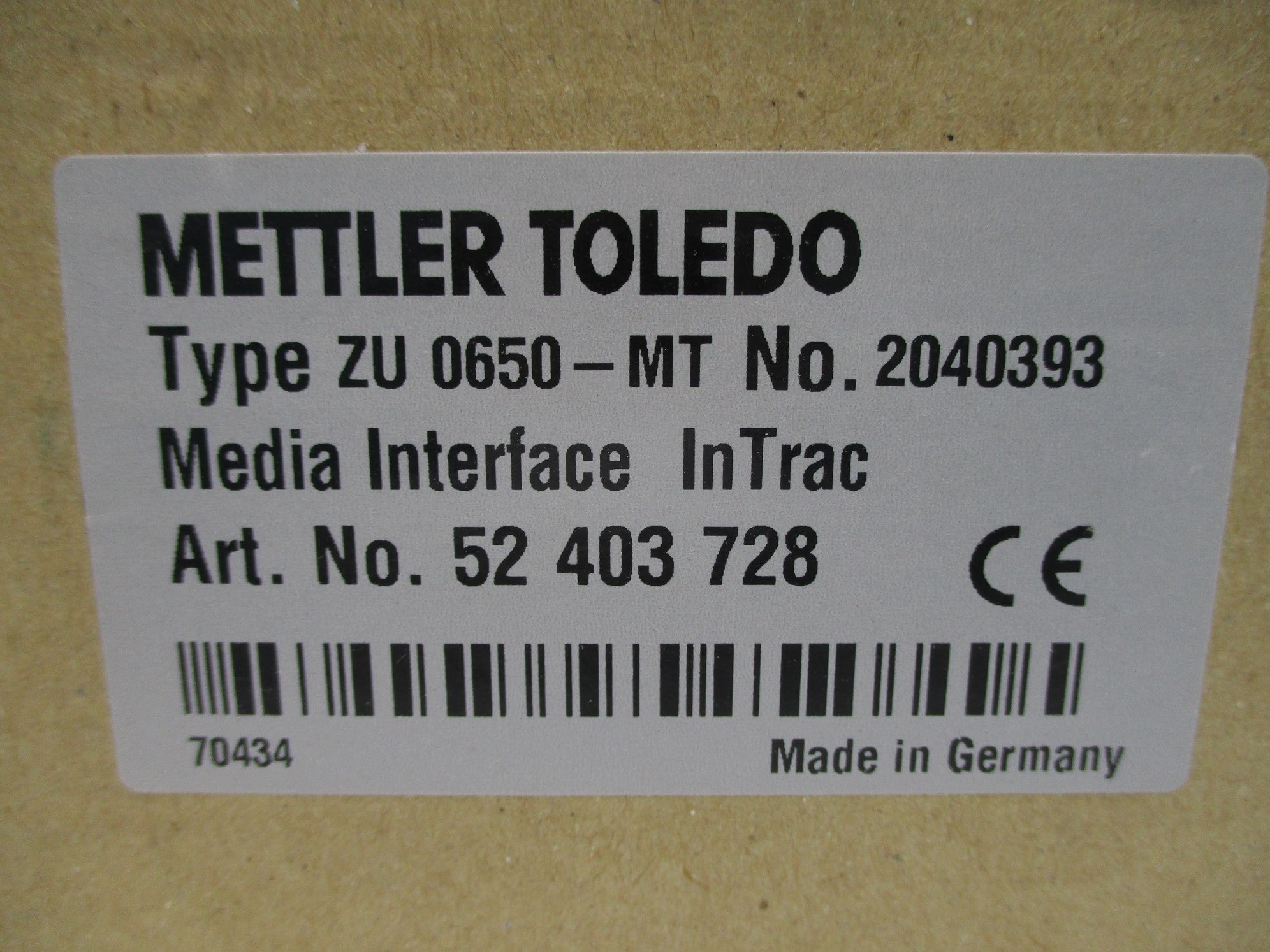 METTLER TOLEDO 52-403-728 NSMP