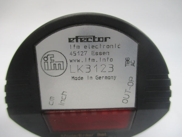 IFM EFECTOR LK3123 18-30VDC 18-1/2" NSNP