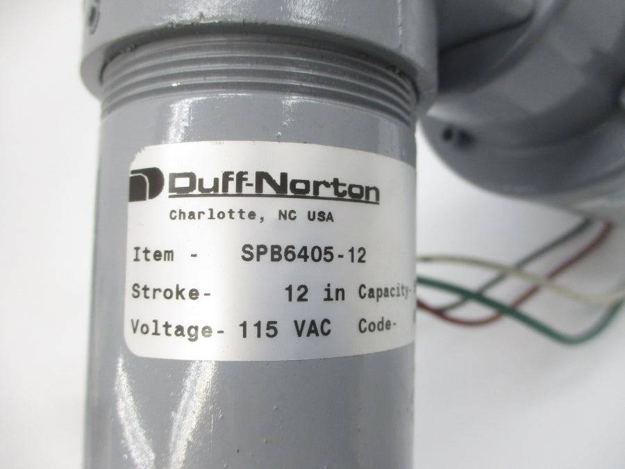 DUFF NORTON SPB6405-12 115VAC 1.8A NSNP