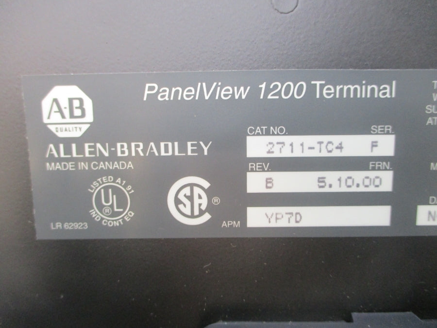 INDUSTRIAL SPARE PART 2711-TC4 SER. F F/W 5.10.00 115/230VAC 3A REV. B NSNP