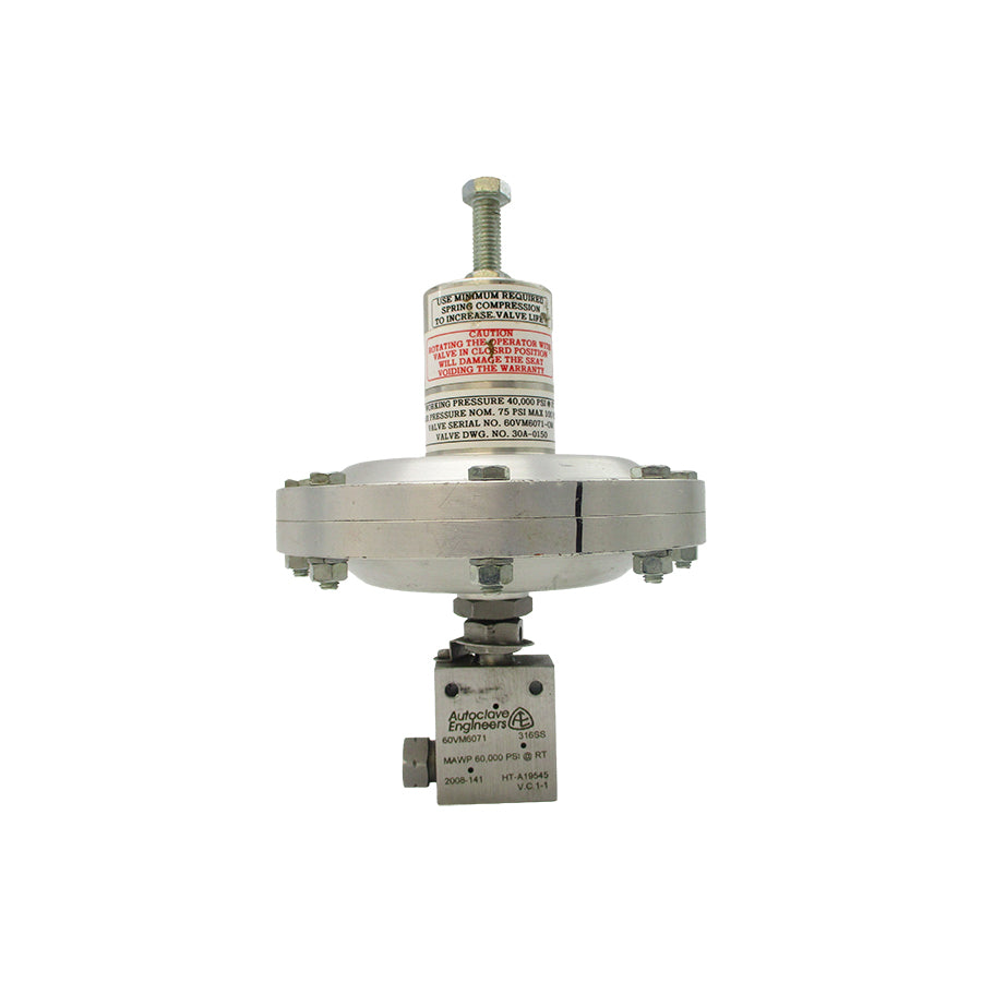 AUTOCLAVE ENGINEERS 30A-0150 60VM6071-OM 60000PSI 1/4" UNMP