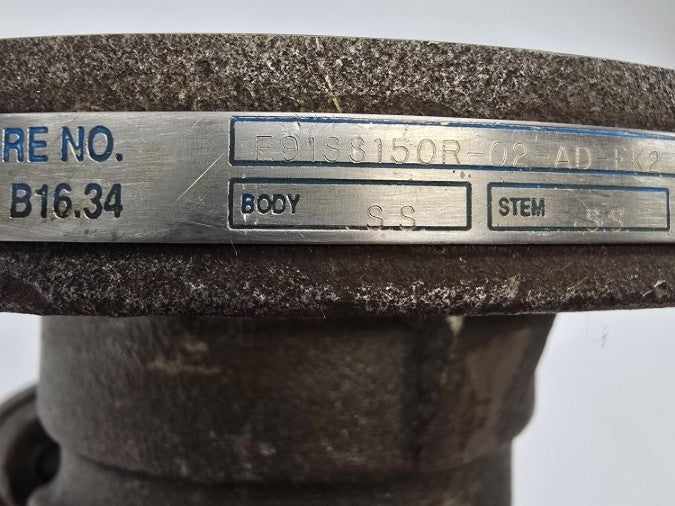 MILWAUKEE VALVE F91SS150R-02-AD-EK2 275PSI 2" UNMP