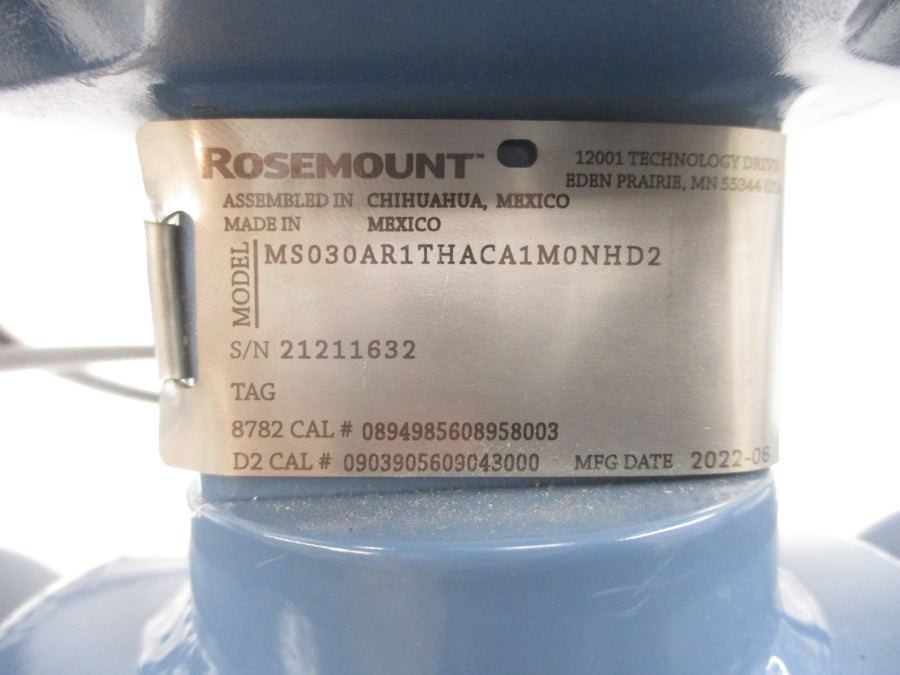 ROSEMOUNT MS030AR1THACA1M0NHD2 85V 2A 285PSI NSNP
