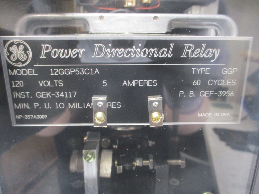 GENERAL ELECTRIC 12GGP53C1A 120V 5A NSNP