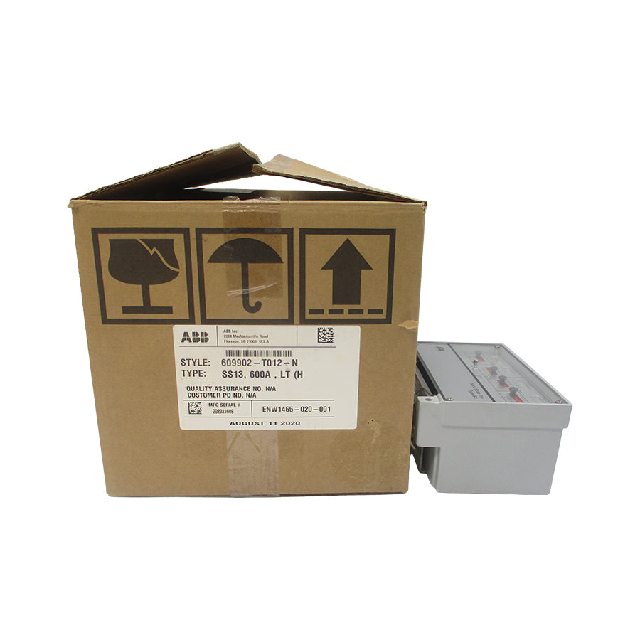 ABB 609902-T012-N SS13 600A NSMP