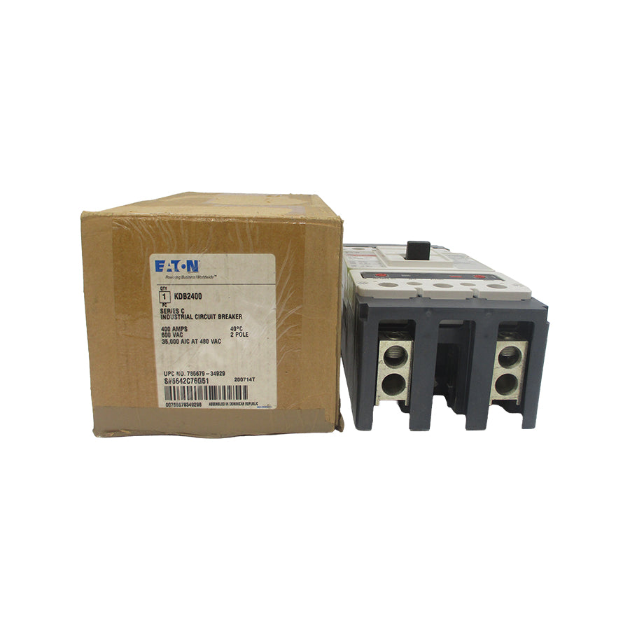 EATON KDB2400 6642C76G51 SER. C 600VAC 400A NSMP