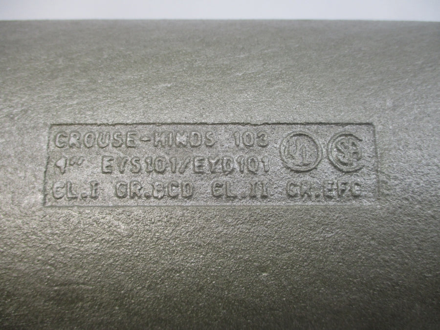 CROUSE-HINDS EYS101/EYD101 4" NSNP