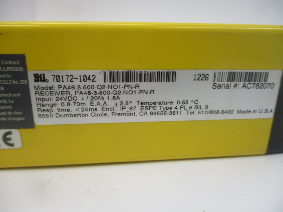 STI 70172-1042 PA46-3-500-Q2-NO1-PN-R 24VDC 1.6A NSNP