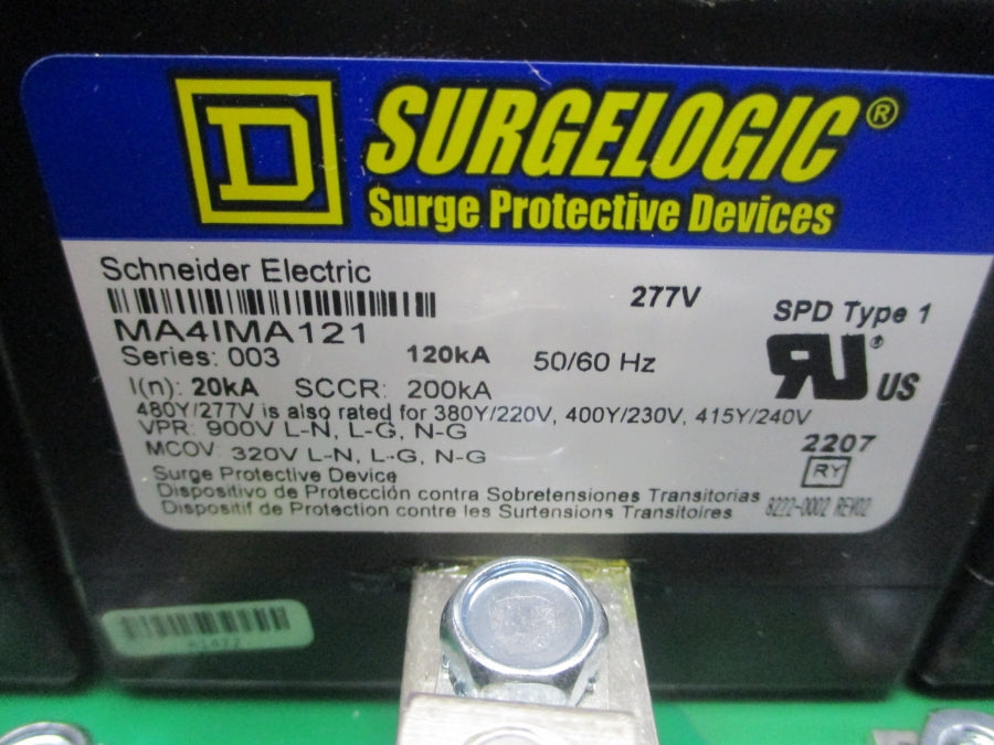 SQUARE D SSP04EMA12 SER. 002 277V REV. 02 NSMP