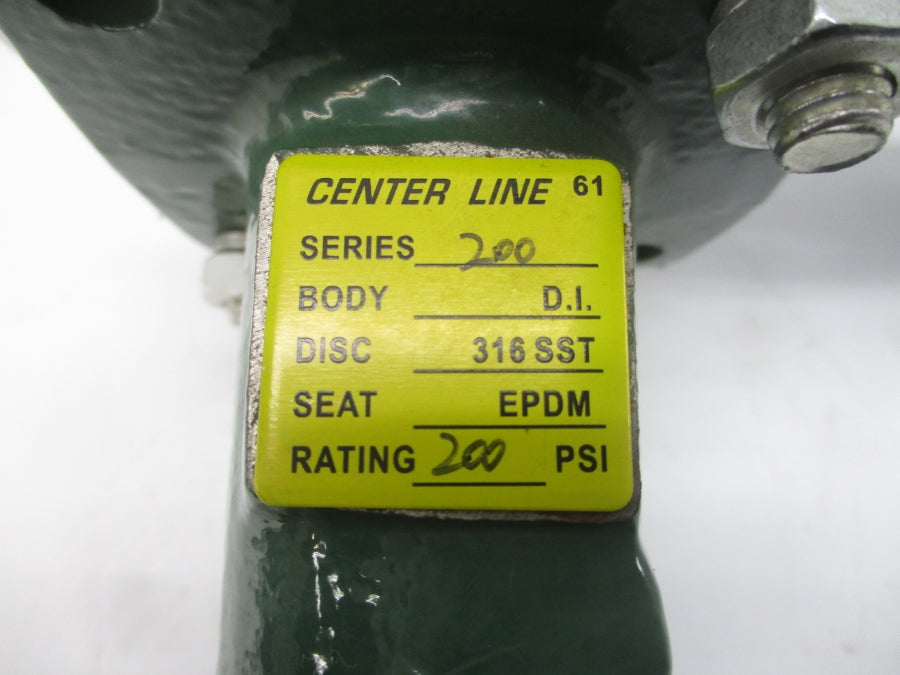 CENTER LINE 61 SER. 200 200PSI 2.5" NSNP