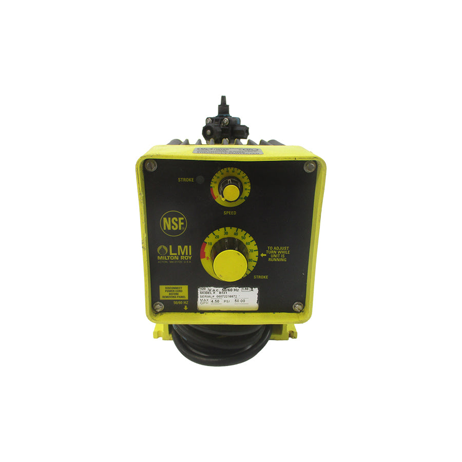 MILTON ROY B131 120VAC 1.50A 50.00PSI UNMP