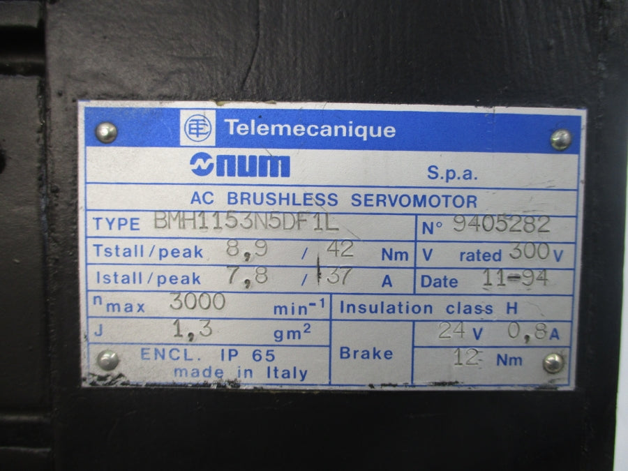 TELEMECANIQUE BMH1153N5DF1L 300VAC 7.8/37A UNMP