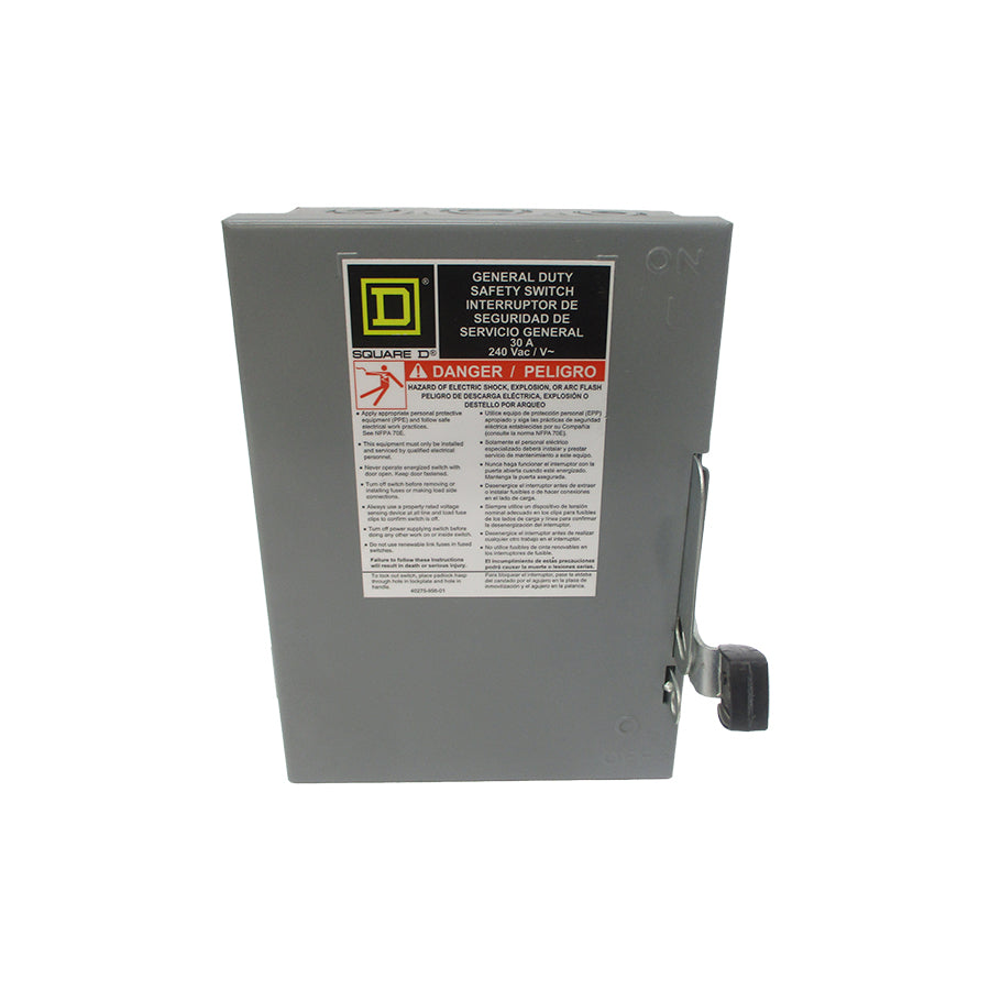 SQUARE D D321N SER. E3 240VAC 30A NSNP