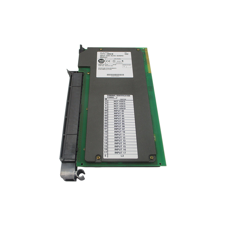 INDUSTRIAL SPARE PART 1771-IMD SER. B 220VAC/DC 0.250A REV. C02 UNMP