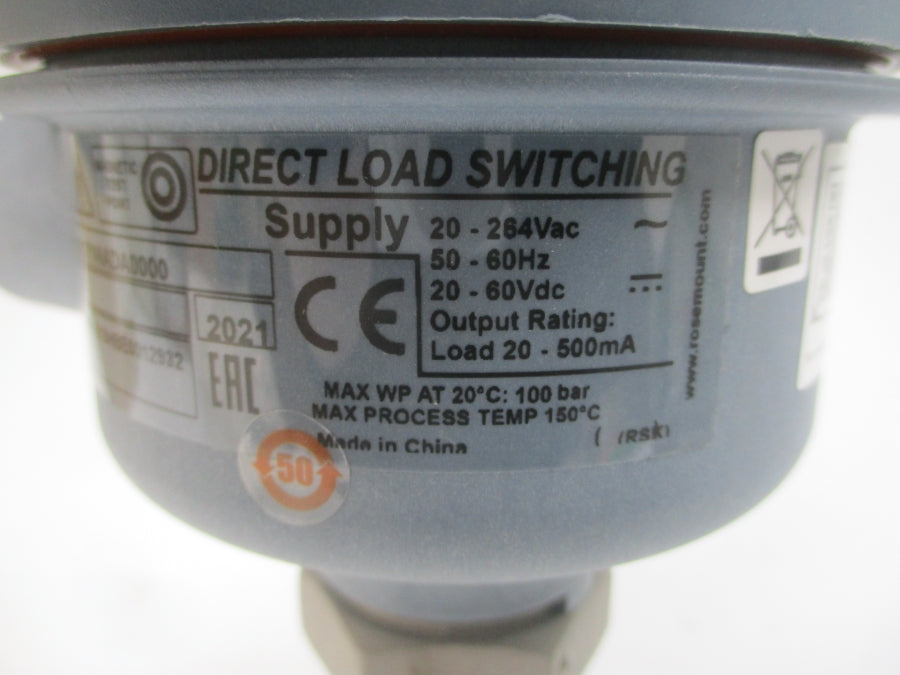 ROSEMOUNT 2120D0DT1NADA0000 20-264VAC NSMP