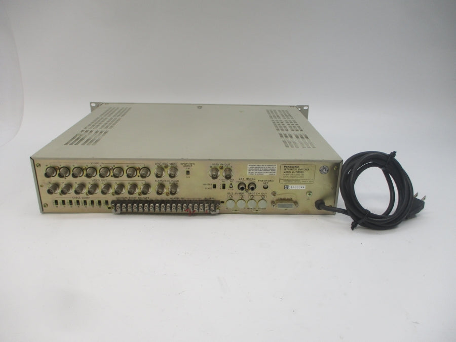 PANASONIC WJ-SQ508 120VAC UNMP