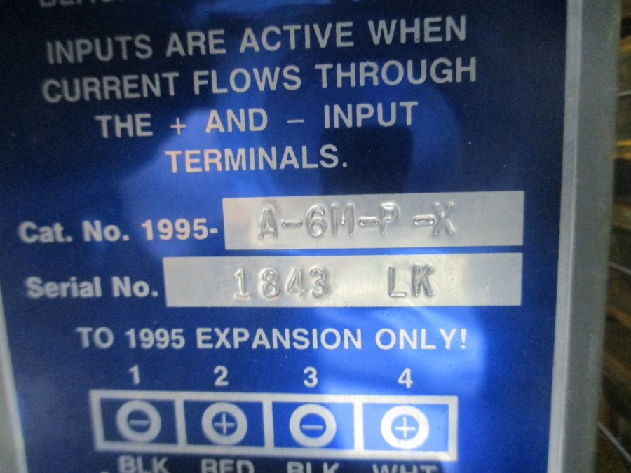 MAGNETEK CONTROLS 1995A-6M-12B UNMP
