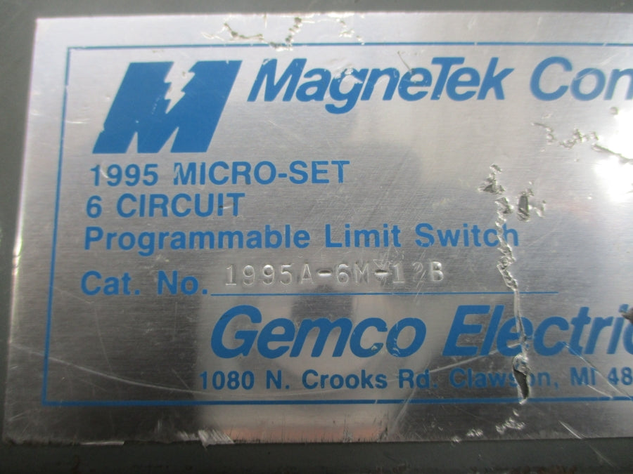 MAGNETEK CONTROLS 1995A-6M-12B UNMP